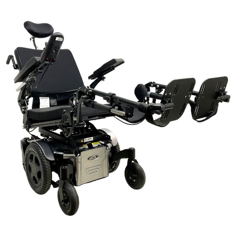 Mint Condition Sunrise Quickie Pulse 6 Power Chair | 20 x 20 inch Seat | Individually Elevating Power Leg Rests | Less than 1 Mile! automatic folding mobility scooter USA
