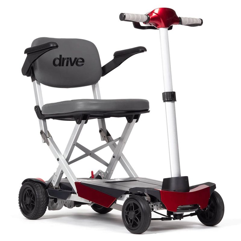 Foldable Mobility Scooters Australia Manual Fold Plus Ultra Lightweight 20kg Folding Scooter