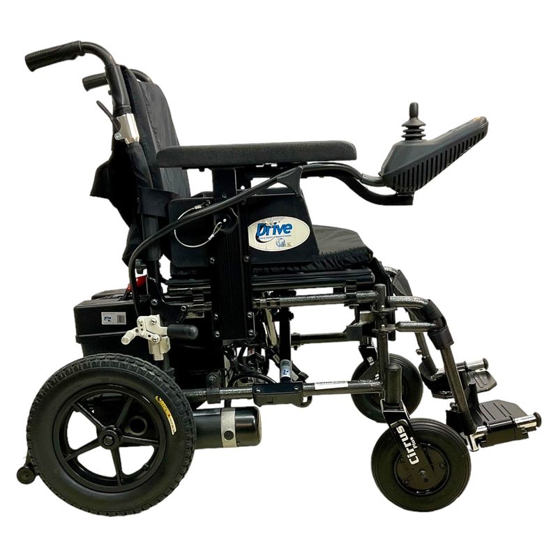 Drive Medical Cirrus Plus EC Folding Power Chair | 18 x 16 inch Seat | Swing-Away Leg Rests  4x4 mobility scooter all terrain USA