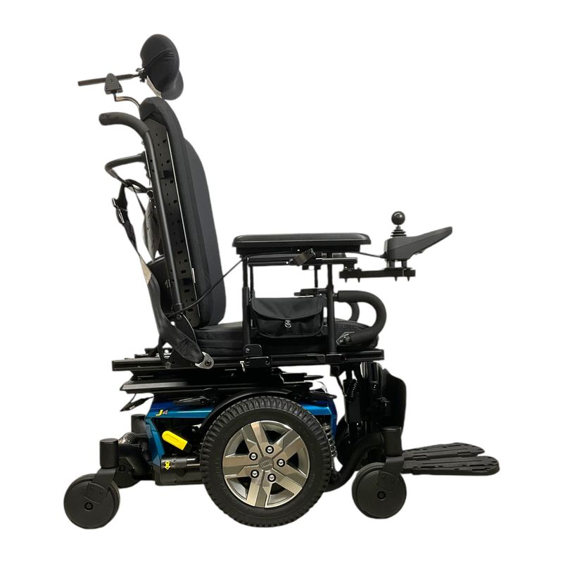 Mint-Condition 2022 Pride Mobility Quantum J4 Power Wheelchair | 19 x 19 inch Seat | Tilt, Power Extending Legs  cost of mobility scooters USA