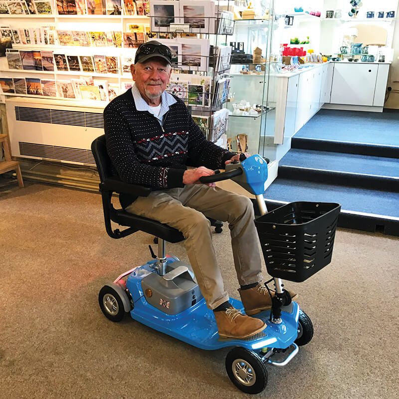 Rascal Luxe Mobility Scooter With Lithium Ferro-Phosphate Battery  mobility scooters for sale USA