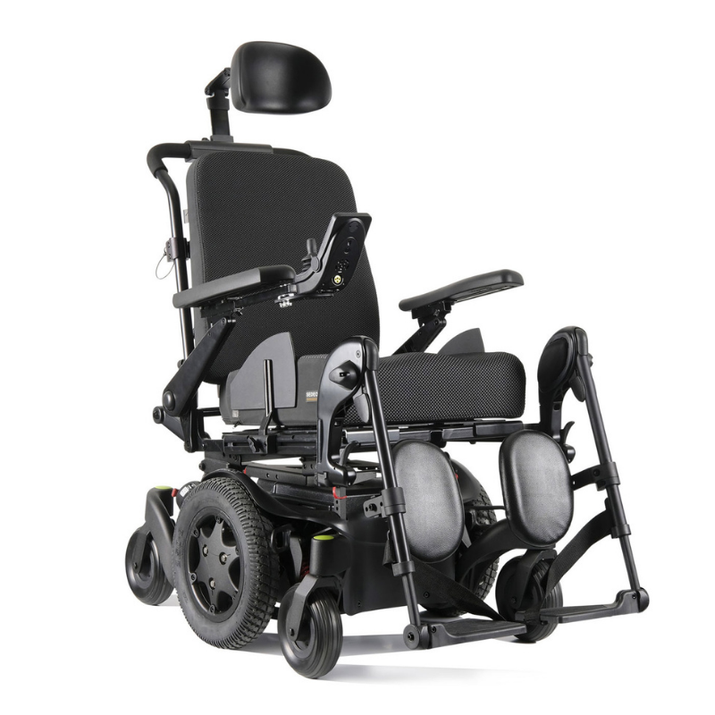 Sunrise Medical Mid-Wheel Drive Power Wheelchair QUICKIE Q400 M Sedeo Lite  second hand mobility scooters uk