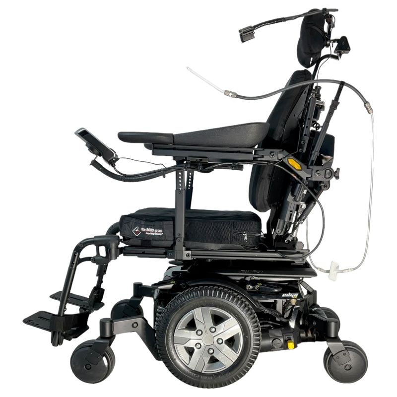 Pride Mobility Quantum Q6 Edge 2.0 Power Chair with Sip and Puff | 16 x 17 inch Seat | Tilt &amp; Recline | Attendant Control  travel mobility scooter USA