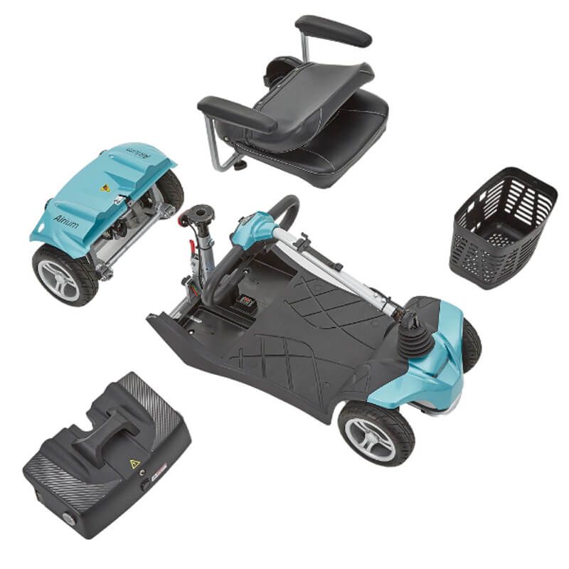 Airium Portable Travel Mobility Scooter with Lithium Battery  electric mobility scooter USA