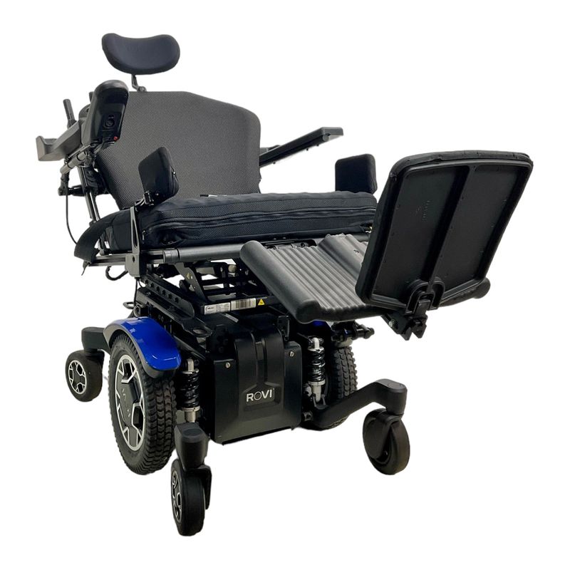 Rovi X3 Rehab Power Chair | 22" x 20" Seat | Tilt, Recline, Power Extending Legs lightweight mobility scooter USA