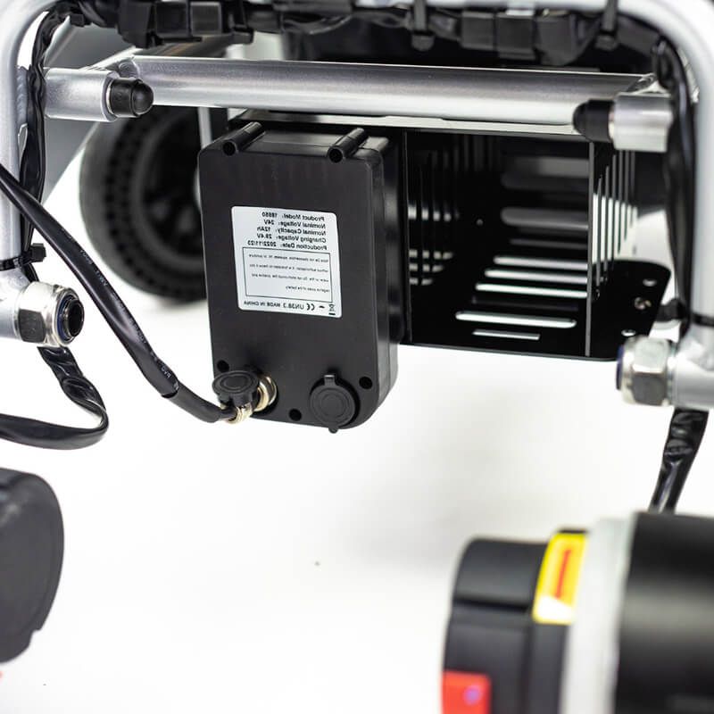 Eezychair Eezy PRO-R Foldable Power Wheelchair  green power mobility scooters uk