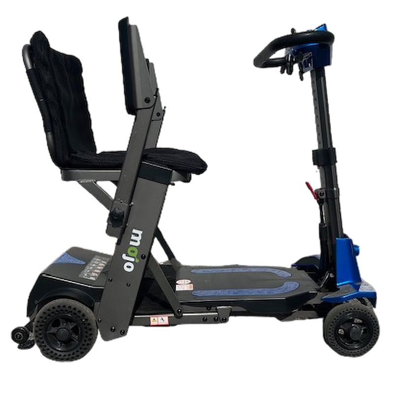 Approved Used Mojo Ultralite Auto Folding Mobility Scooter - BLUE  mobility scooters for sale USA