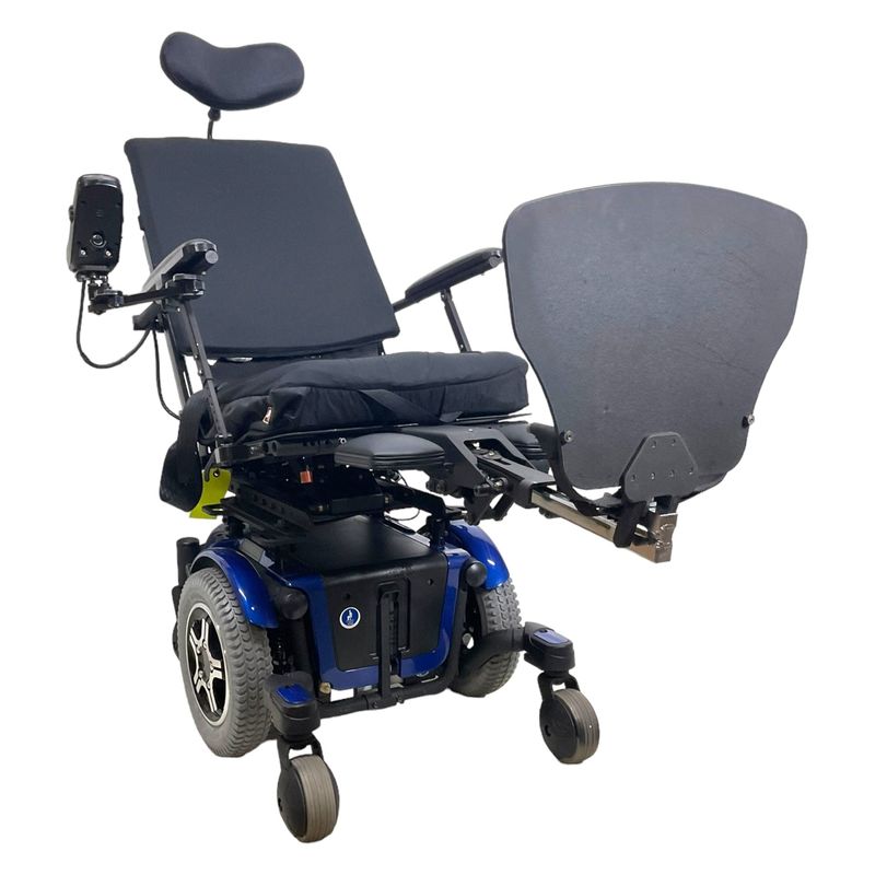 Pride Mobility Quantum 600 Power Chair with Elevating Backrest | 18 x 19 inch Seat | Tilt, Recline, Power Legs  cost of mobility scooters USA