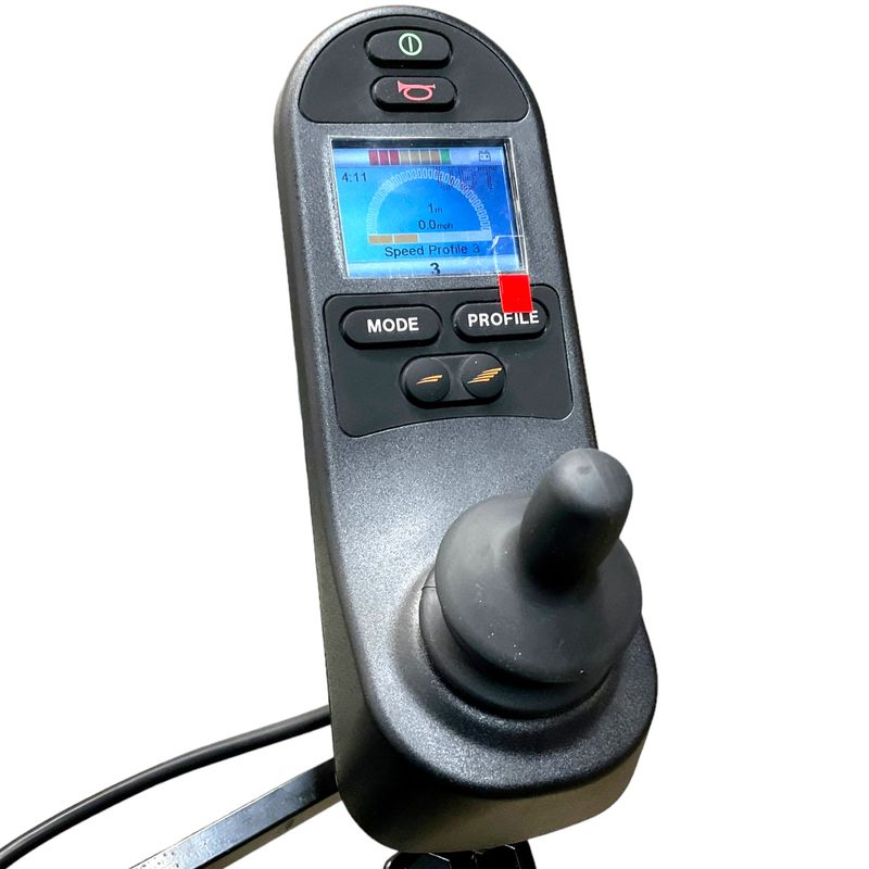 Mint Condition Sunrise Medical Quickie Q500 M Power Chair | 21 x 21 inch Seat | Only 1 Mile! folding mobility scooter for heavy  person USA