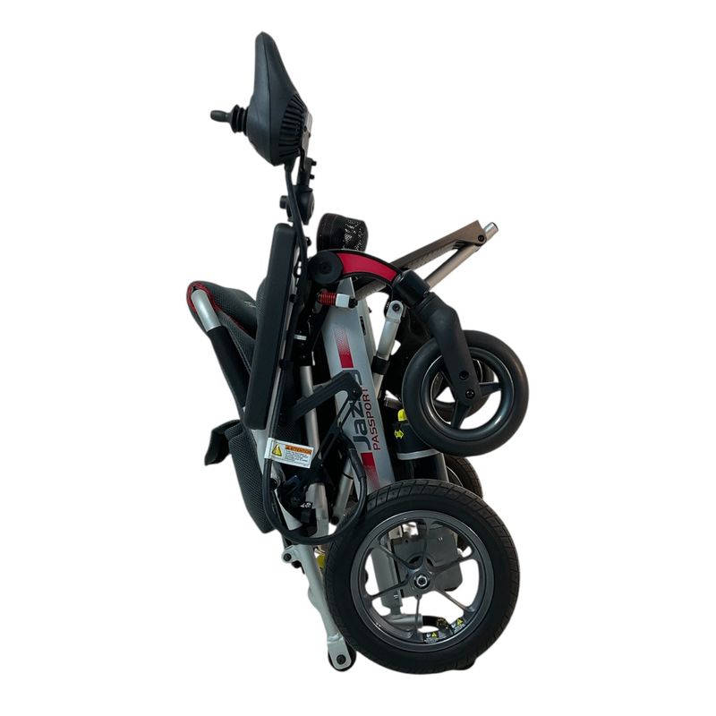 Pride Mobility Jazzy Passport Power Wheelchair | 16.5 x 17.5 in Seat | Portable Folding Frame  motability co uk scooters
