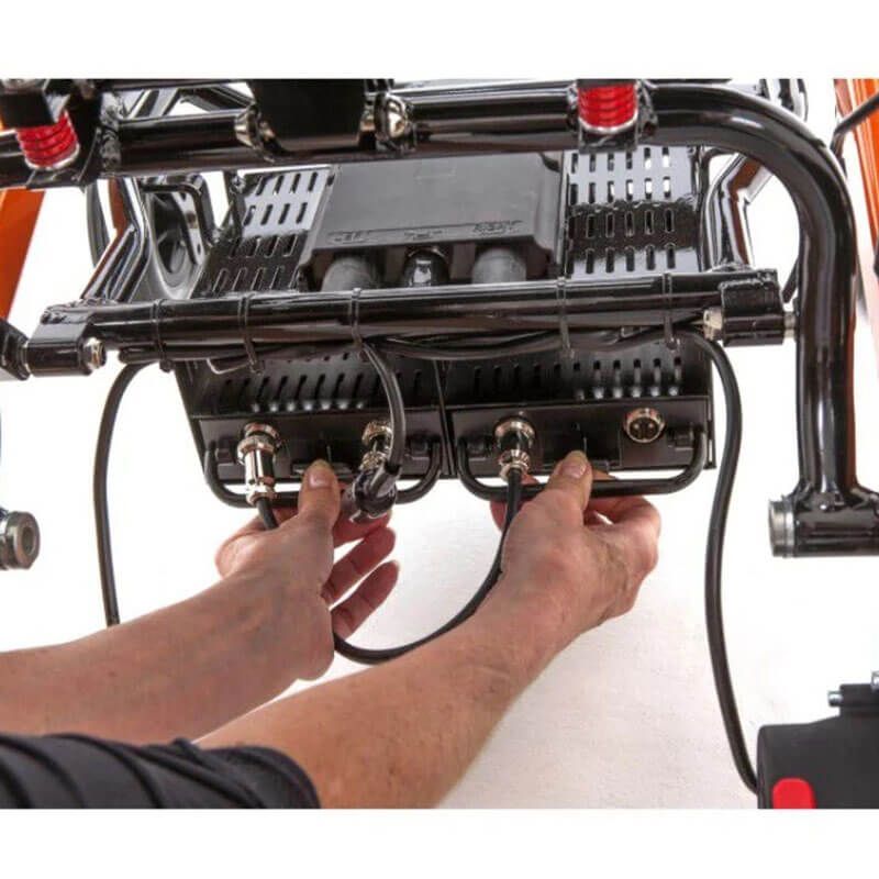 Monarch Ezi-Fold Lightweight Powerchair  electric mobility scooter USA