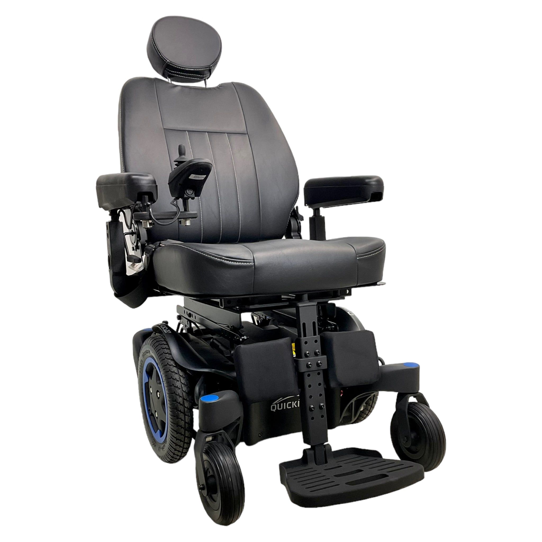 2022 Sunrise Medical Quickie Q400M Power Chair | 20 x 21 inch Foldable Seat | Manual Seat Recline, Transit Included automatic folding mobility scooter USA