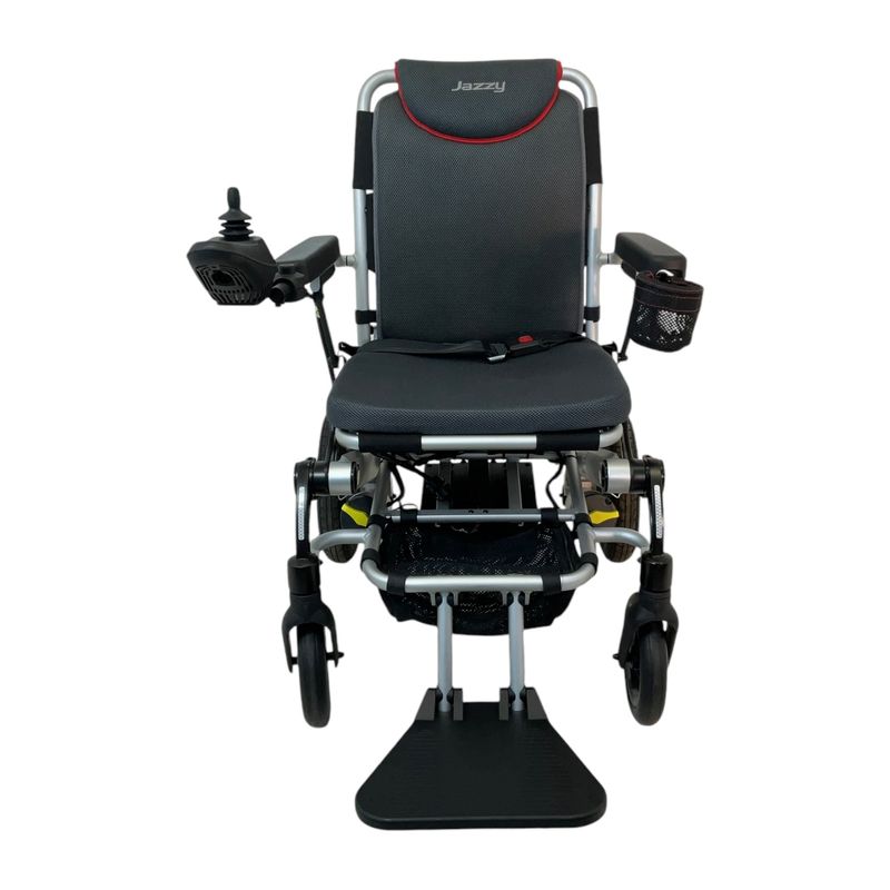 Pride Mobility Jazzy Passport Power Wheelchair | 16.5 x 17.5 in Seat | Portable Folding Frame  motability co uk scooters