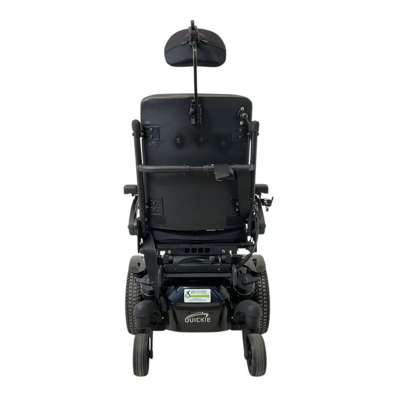 Sunrise Medical Quickie QM-710 Power Chair with Tilt | 17 x 17 in Seat | Swing-Away Leg Rests  cost of mobility scooters USA