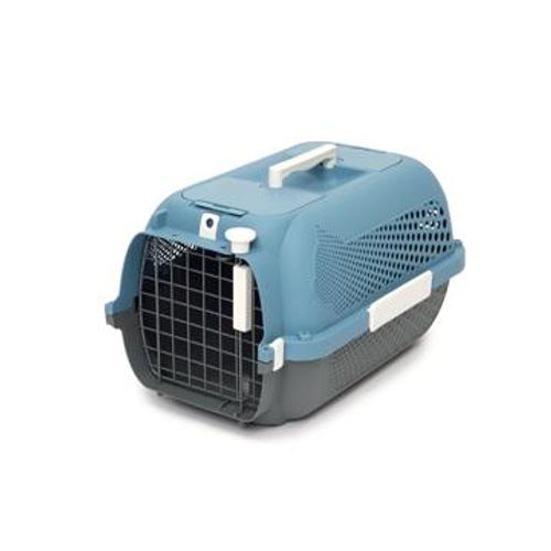 Cage de transport Catit pour chats, petite, bleu gris