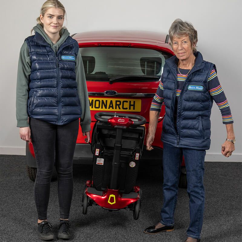 Mway  Genius Lightweight Folding Mobility Scooter  green power mobility scooters uk