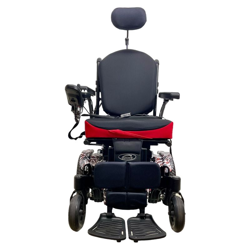 Sunrise Medical Quickie Pulse 6 Power Chair | 18 x 19 inch Seat | Tilt &amp; Power Extending Legs | Only 3 Miles!  lightest mobility scooter uk