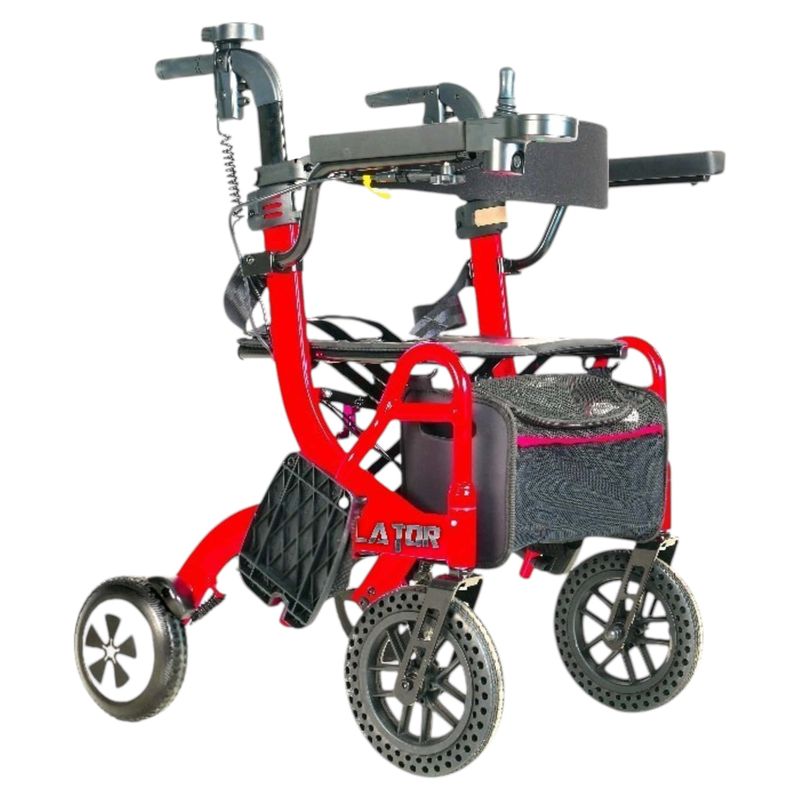 New Wheellator 3 In 1 Hybrid Power Wheelchair &amp; Power Rollator | Discover Your Mobility | Lightweight Folding Frame  cost of mobility scooters USA