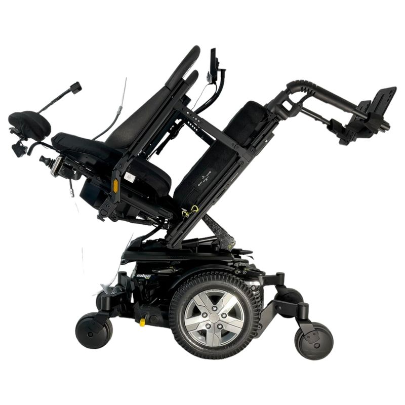Pride Mobility Quantum Q6 Edge 2.0 Power Chair with Sip and Puff | 16 x 17 inch Seat | Tilt &amp; Recline | Attendant Control  travel mobility scooter USA