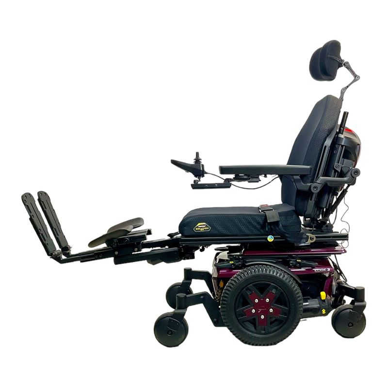 2020 Pride Mobility Quantum Q6 Edge 3 Power Chair | 15 x 19 inch Seat | Tilt, Power Extending Legs | Lighting Kit | Only 1 Mile! folding mobility scooter for heavy  person USA