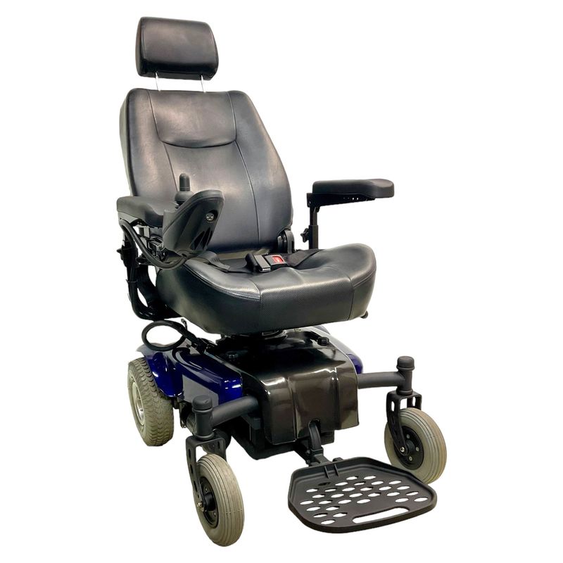 ActiveCare Medalist Power Wheelchair with Foldable Seat | 19 x 20 inch Seat | Manual Seat Recline  travel mobility scooter USA