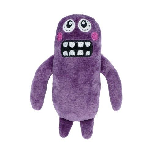 Bud'z Jouet en peluche - Monstre "Croque-tête" mauve