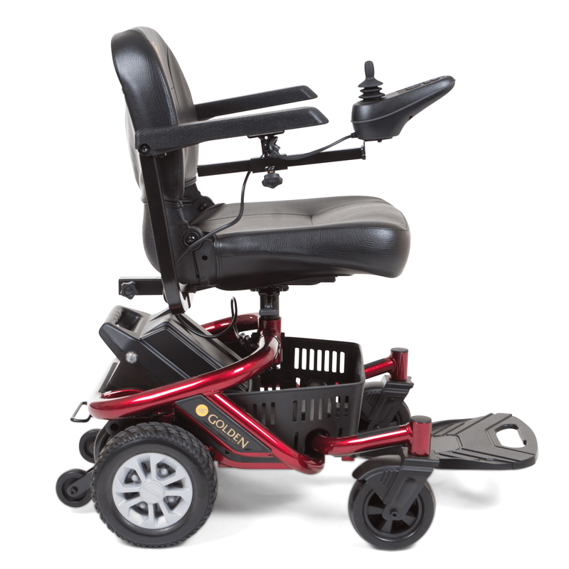 New Golden Technologies Literider Envy Portable Power Chair | 17 x 16 Seat lightweight mobility scooter USA
