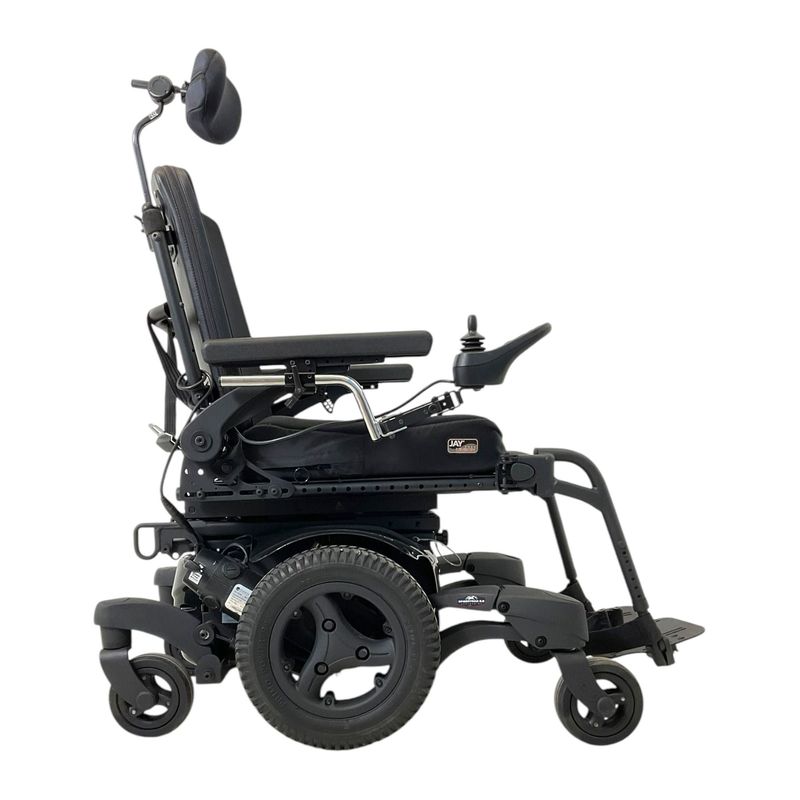 Sunrise Medical Quickie QM-710 Power Chair with Tilt | 17 x 17 in Seat | Swing-Away Leg Rests  cost of mobility scooters USA