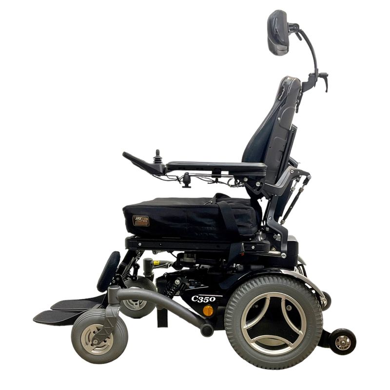 Permobil C350 Power Chair | 19 x 18 inch Seat | Tilt, Recline, Power Extending Legs folding mobility scooter for heavy  person USA
