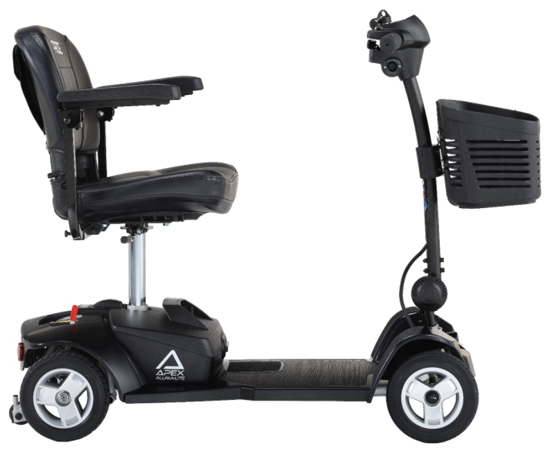 Foldable Mobility Scooters Australia Pride Apex Alumalite Ultra Lightweight Boot Scooter