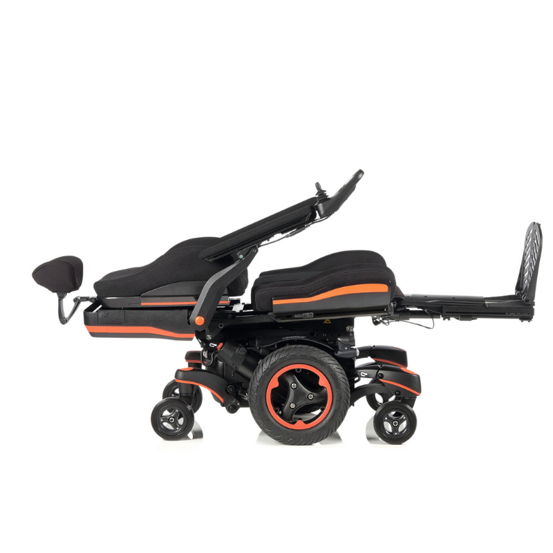 Sunrise Medical Mid-Wheel Drive Power Wheelchair QUICKIE Q700 M Sedeo Ergo  second hand mobility scooters uk