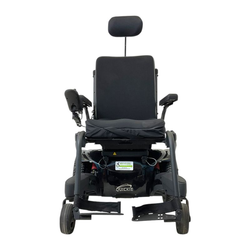 Sunrise Medical Quickie QM-710 Power Chair with Tilt | 17 x 17 in Seat | Swing-Away Leg Rests  cost of mobility scooters USA