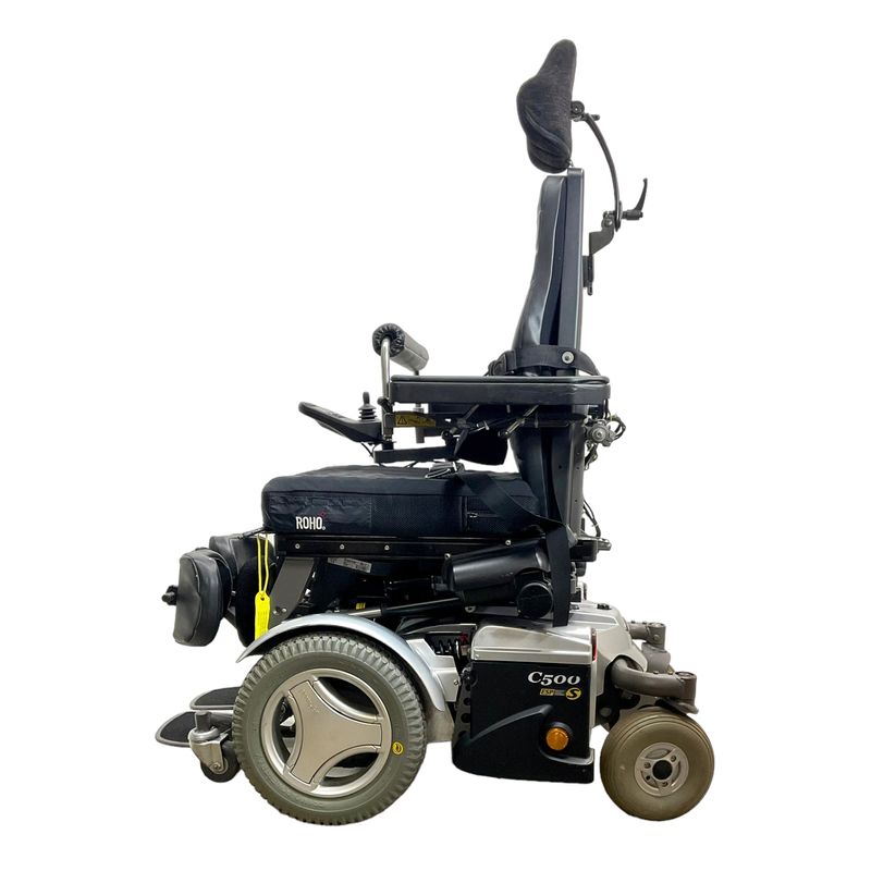 Permobil C500 Vertical Standing Power Chair | 17 x 18 inch Seat | Seat Elevate automatic folding mobility scooter USA