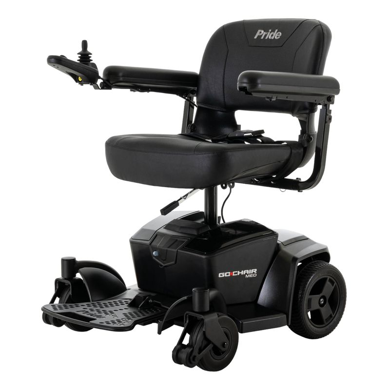New Pride Mobility Go-Chair MED Electric Wheelchair | Medical Grade Device | Easy Disassembly automatic folding mobility scooter USA