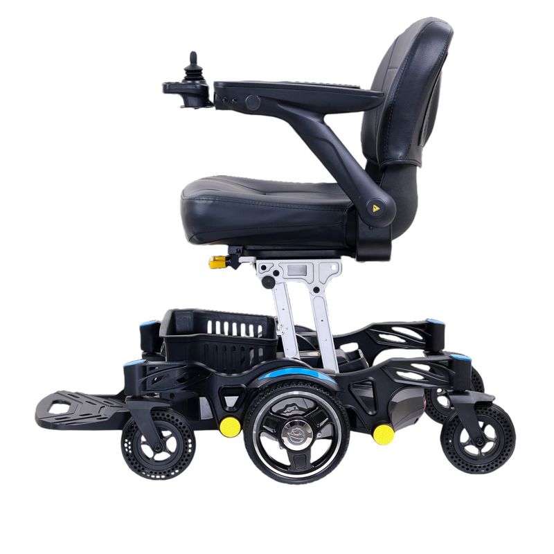 New Golden Buzzaround CarryOn Folding Power Chair | 18 x 17 inch Seat | Lightweight &amp; Easy Disassembly!  motability co uk scooters