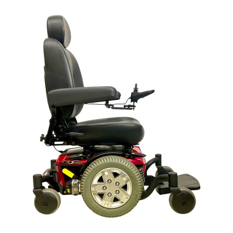 Pride Mobility Quantum Q6 Edge Power Chair | 18 x 18 inch Seat | Manual Seat Recline, Transit Kit  motability co uk scooters