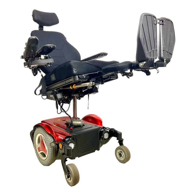 Permobil M300 Power Chair with Seat Elevate | 18 x 19 inch Seat | Contoured Backrest  cost of mobility scooters USA