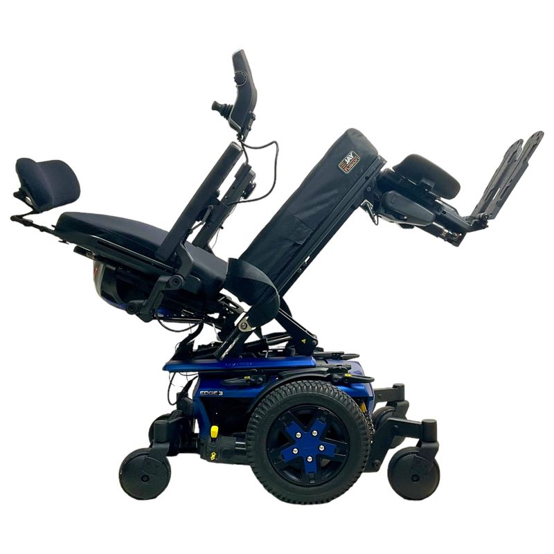 Pride Mobility Quantum Q6 Edge 3 Power Chair | 20 x 22 inch Seat | Tilt, Recline, Power Extending Legs mobility scooter hoist prices uk