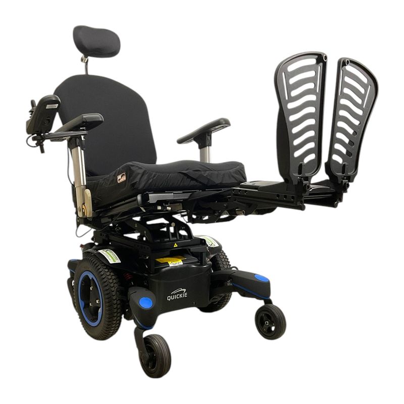 Sunrise Medical Quickie Q700 M Bariatric Power Chair with Tilt &amp; Power Legs | 21 x 21 inch Seat | 350 LBS Weight Capacity  cost of mobility scooters USA