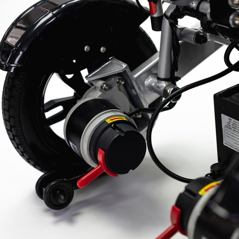 Eezychair Eezy PRO-R Foldable Power Wheelchair  green power mobility scooters uk