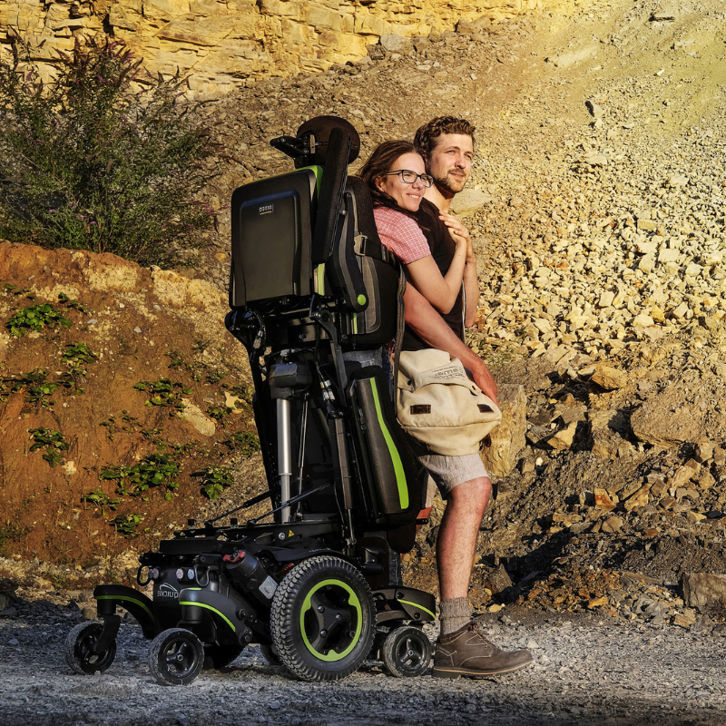 Sunrise Medical Mid-Wheel Drive Power Wheelchair QUICKIE Q700-UP M Sedeo Ergo  second hand mobility scooters uk