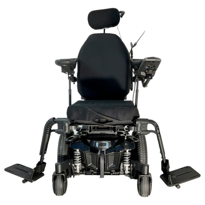 Pride Mobility Quantum Q6 Edge 2.0 Power Chair with Sip and Puff | 16 x 17 inch Seat | Tilt &amp; Recline | Attendant Control  travel mobility scooter USA