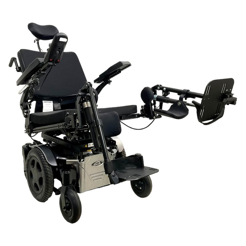 Mint Condition Sunrise Quickie Pulse 6 Power Chair | 20 x 20 inch Seat | Individually Elevating Power Leg Rests | Less than 1 Mile! automatic folding mobility scooter USA