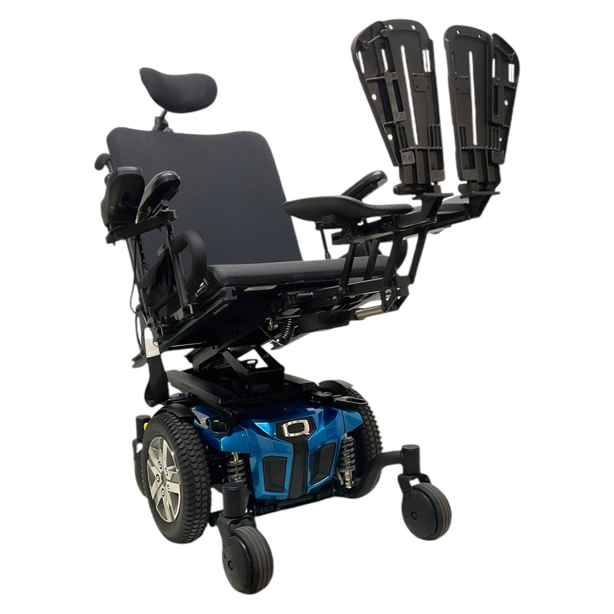 Mint-Condition 2022 Pride Mobility Quantum J4 Power Wheelchair | 19 x 19 inch Seat | Tilt, Power Extending Legs  cost of mobility scooters USA