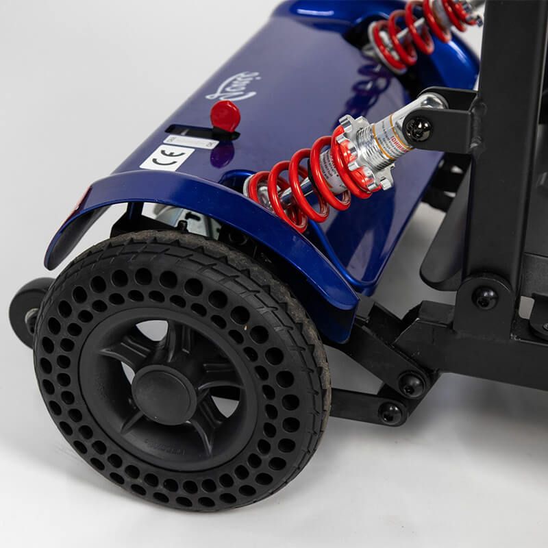 Mway  Genius Lightweight Folding Mobility Scooter  green power mobility scooters uk