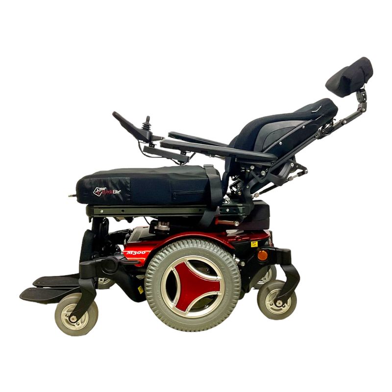 Permobil M300 Power Chair with Seat Elevate | 18 x 19 inch Seat | Contoured Backrest  cost of mobility scooters USA