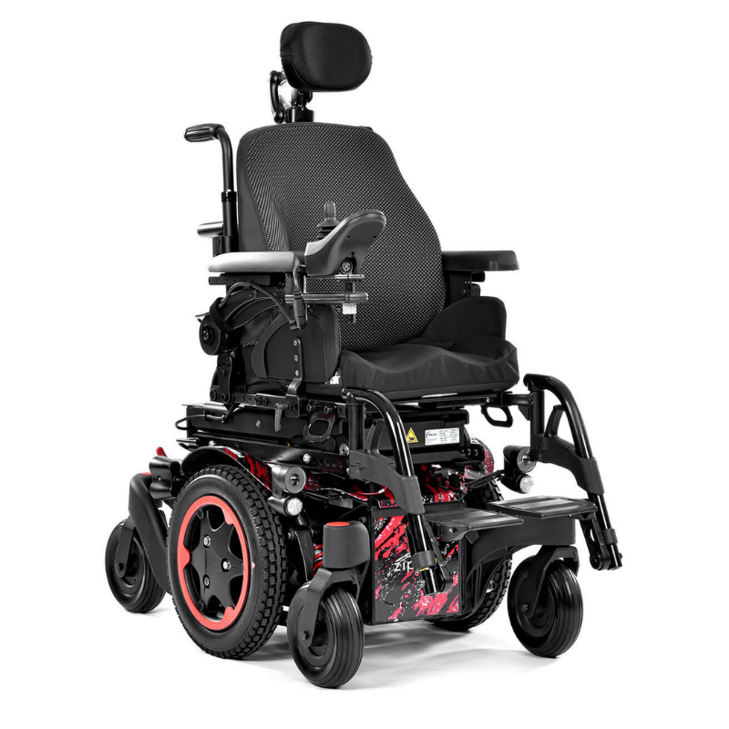 Sunrise Medical Mid-Wheel Drive Pediatric Power Chair ZIPPIE Q300 M Mini Kids  foldable mobility scooters USA