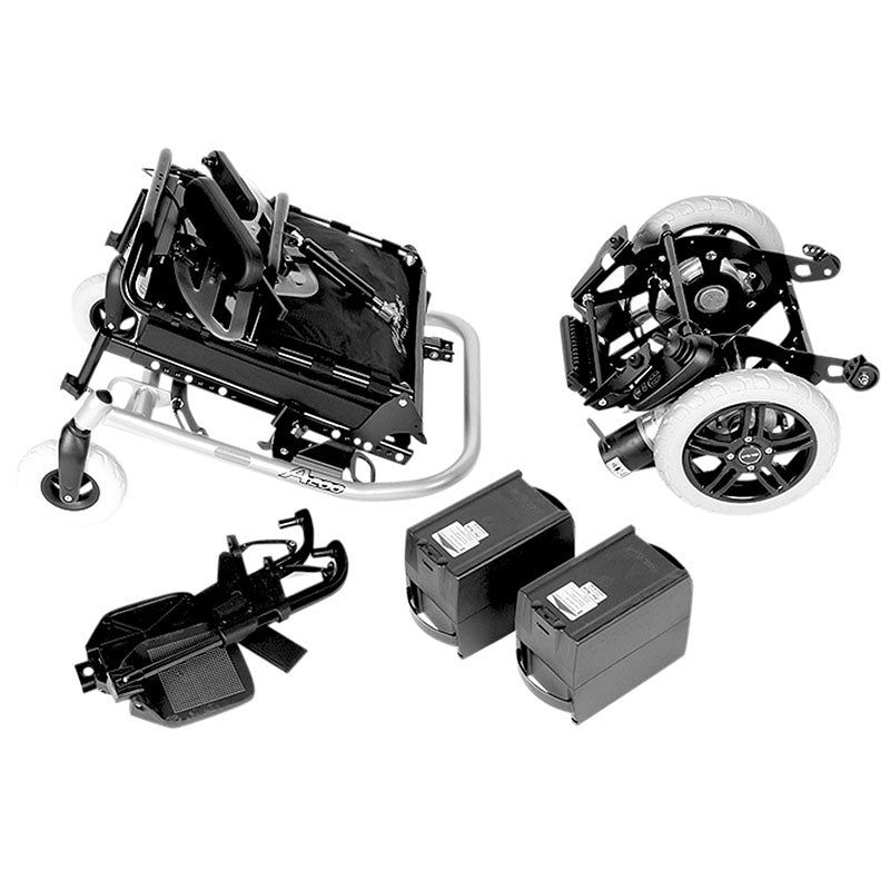 Ottobock Power Wheelchair A200 With P&amp;G VR2 Control  collapsible mobility scooters uk