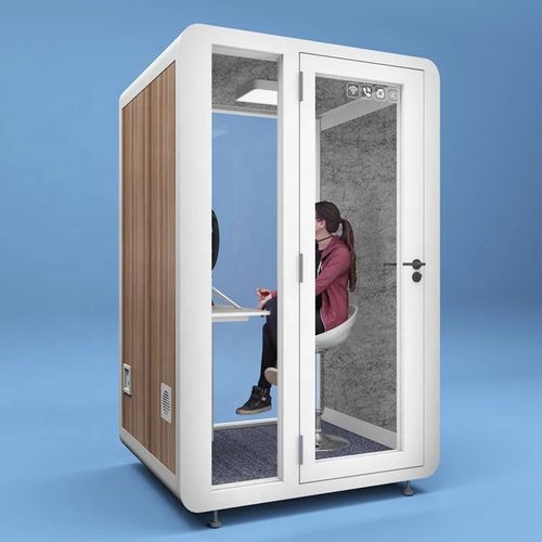 MWK-141223  hot sale fashion design booth meeting pod silent office pod indoor movable soundbox office pod