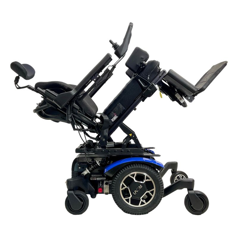 Rovi X3 Rehab Power Chair | 22" x 20" Seat | Tilt, Recline, Power Extending Legs lightweight mobility scooter USA